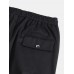 Mens Letter Print Push Buckle Pocket Cotton Drawstring Cuffed Cargo Jogger Pants